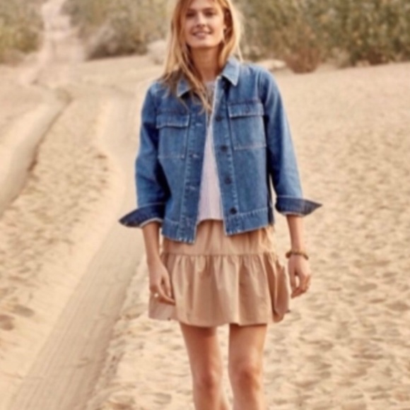 Madewell Jackets & Blazers - Madewell swing back denim jacket